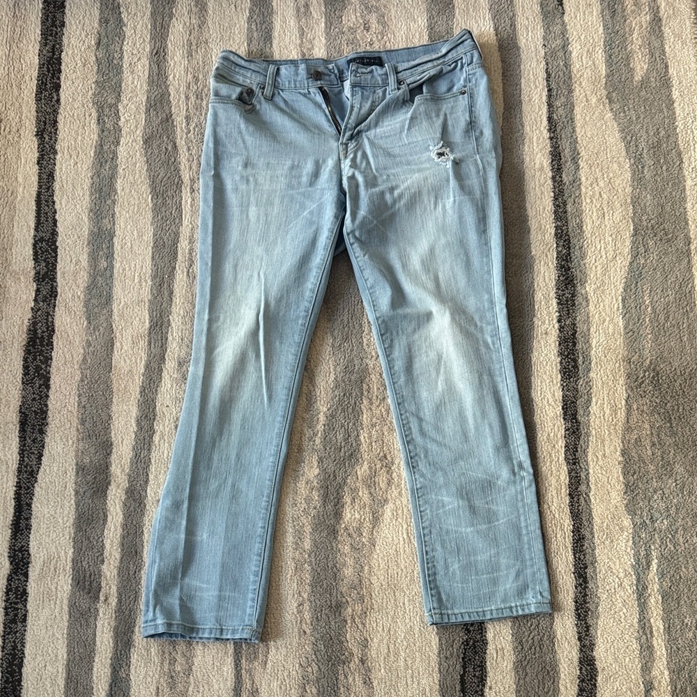 Aeropostale Men's Light Blue Slim Jeans